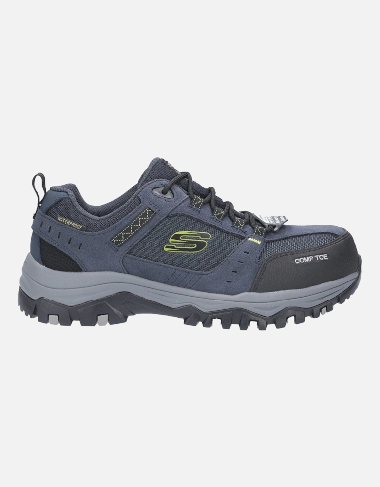 Greetah Suede Men's Navy/Black Safety Trainers