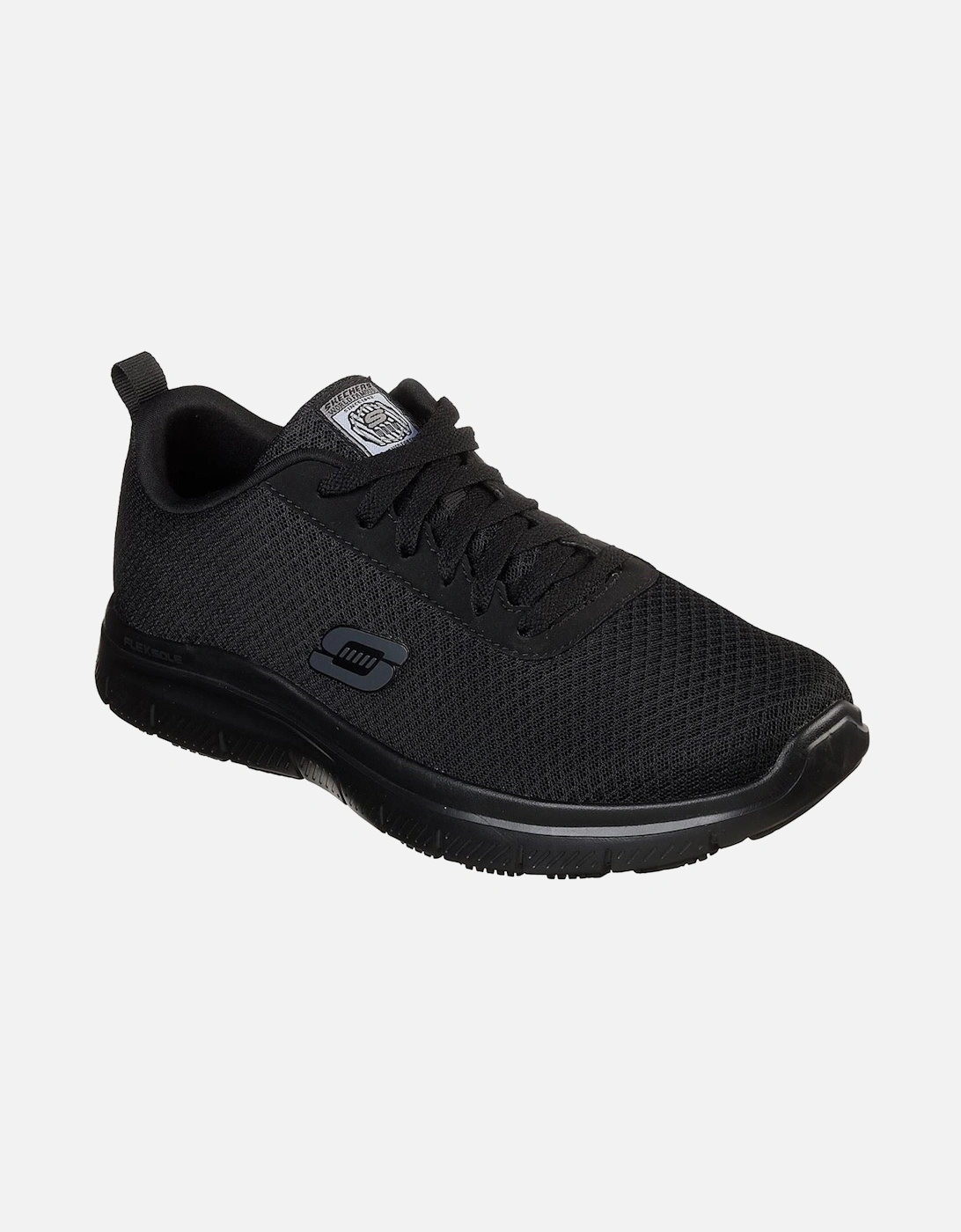 Flex Advantage - Bendon Sr Polyester Men's Black Safety Trainers, 10 of 9