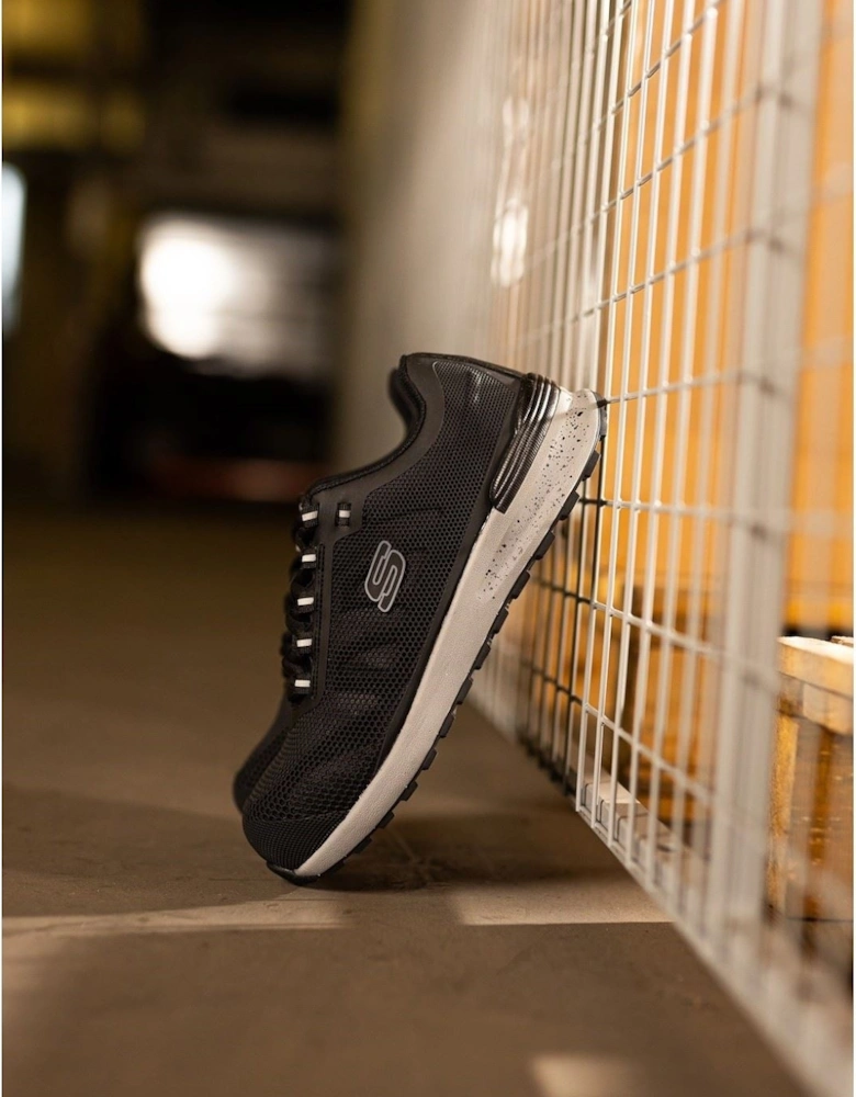 Bulklin Bragoo Textile Men's Black Safety Trainers