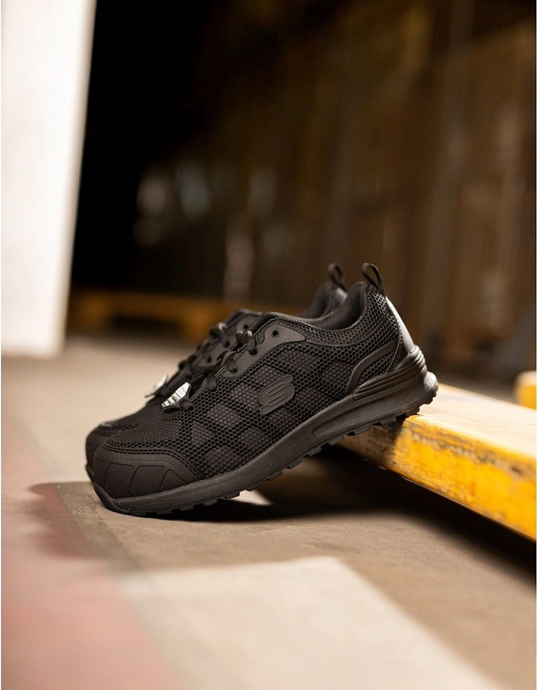 Bulklin Ayak Nylon Women's Black/Black Safety Trainers