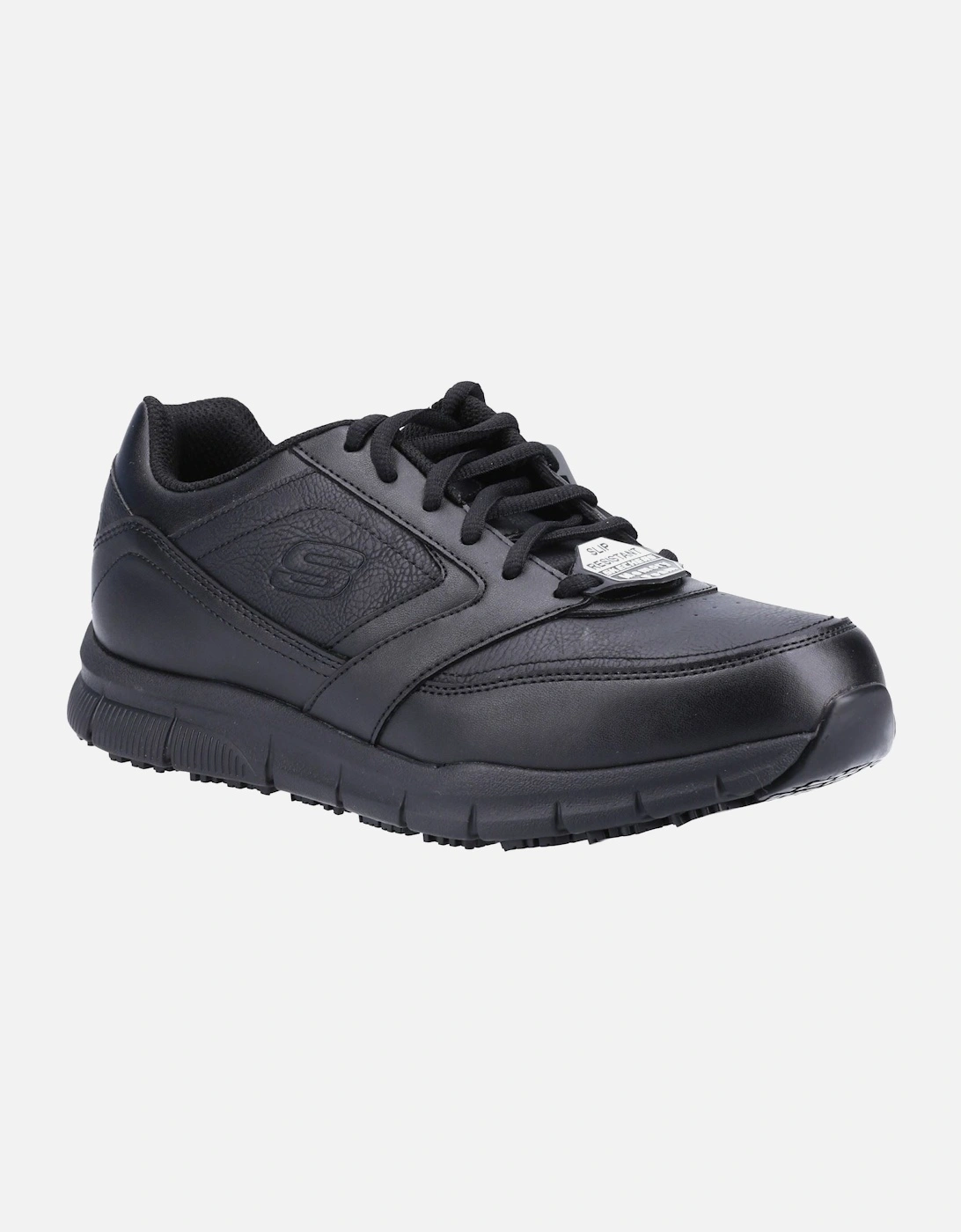 Nampa Men's Black Safety Shoes, 9 of 8