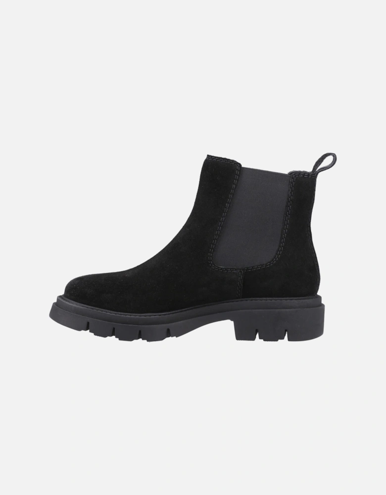 Raya 2 Chelsea Boot Leather Women's Black Flat Chelsea Boots