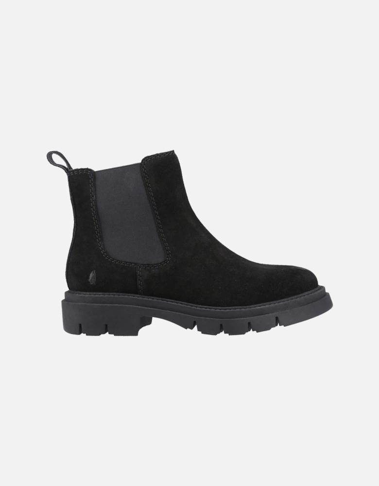Raya 2 Chelsea Boot Leather Women's Black Flat Chelsea Boots