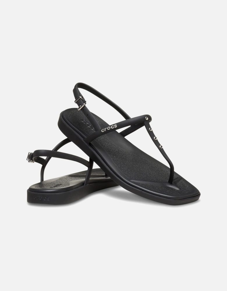 Miami Studded Thong Flip Thermoplastic Women's Black Sandals