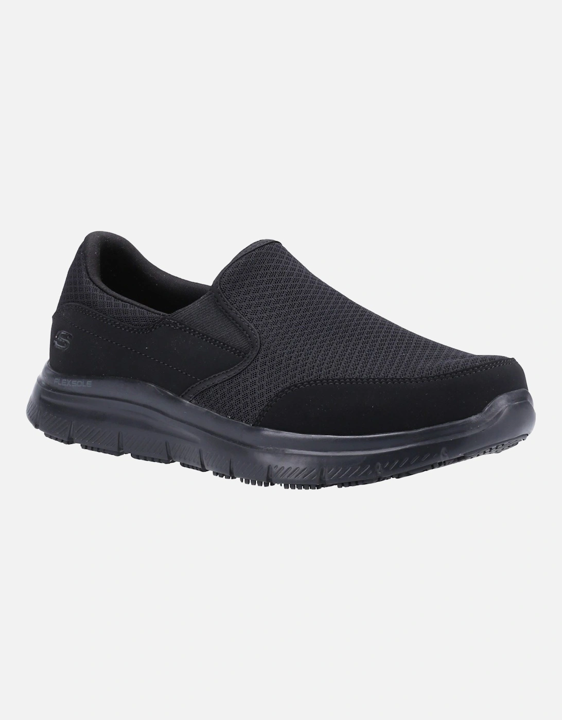 McAllen Wide Textile Men's Black Safety Trainers, 9 of 8