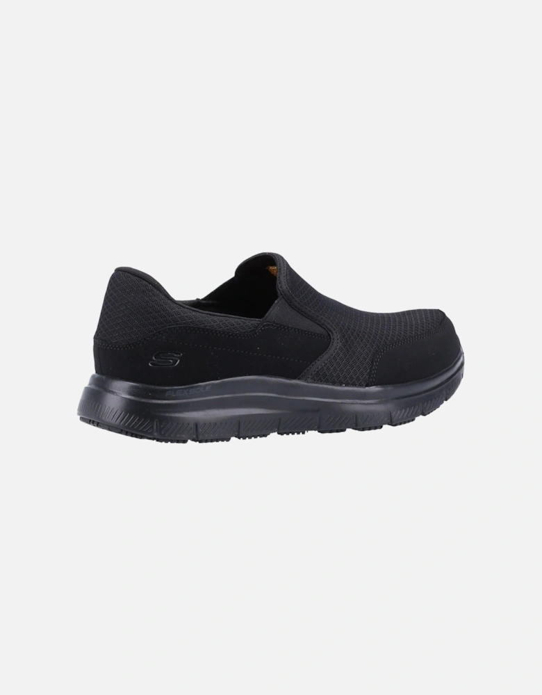 McAllen Wide Textile Men's Black Safety Trainers