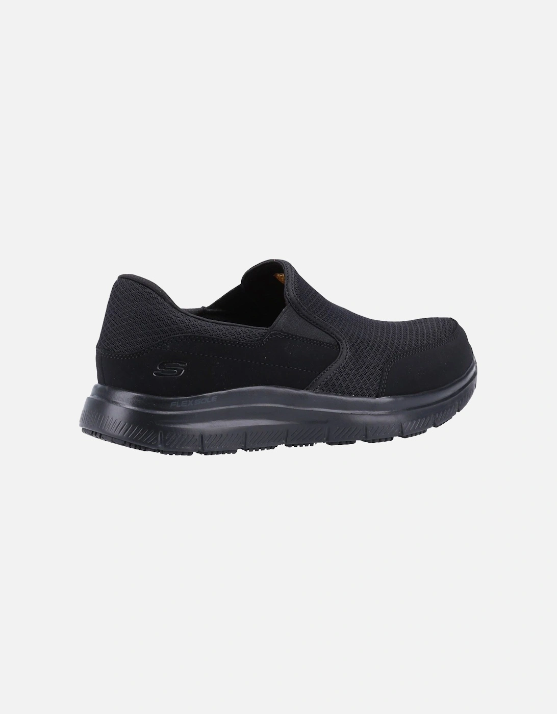 McAllen Wide Textile Men's Black Safety Trainers