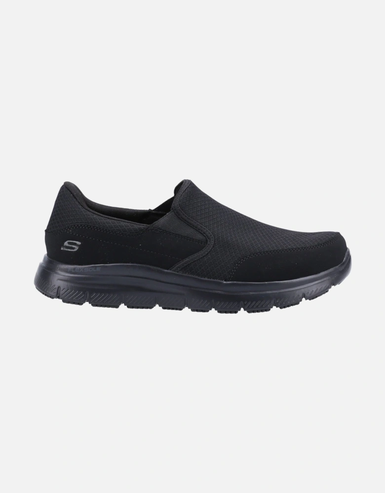 McAllen Wide Textile Men's Black Safety Trainers