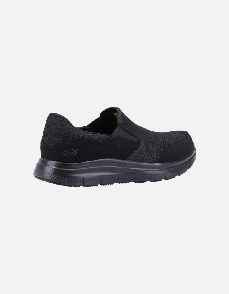 McAllen Wide Textile Men's Black Safety Trainers