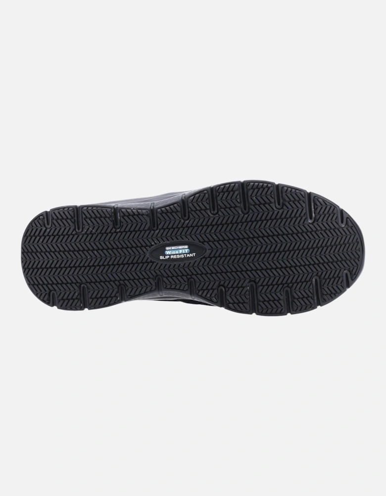 McAllen Wide Textile Men's Black Safety Trainers
