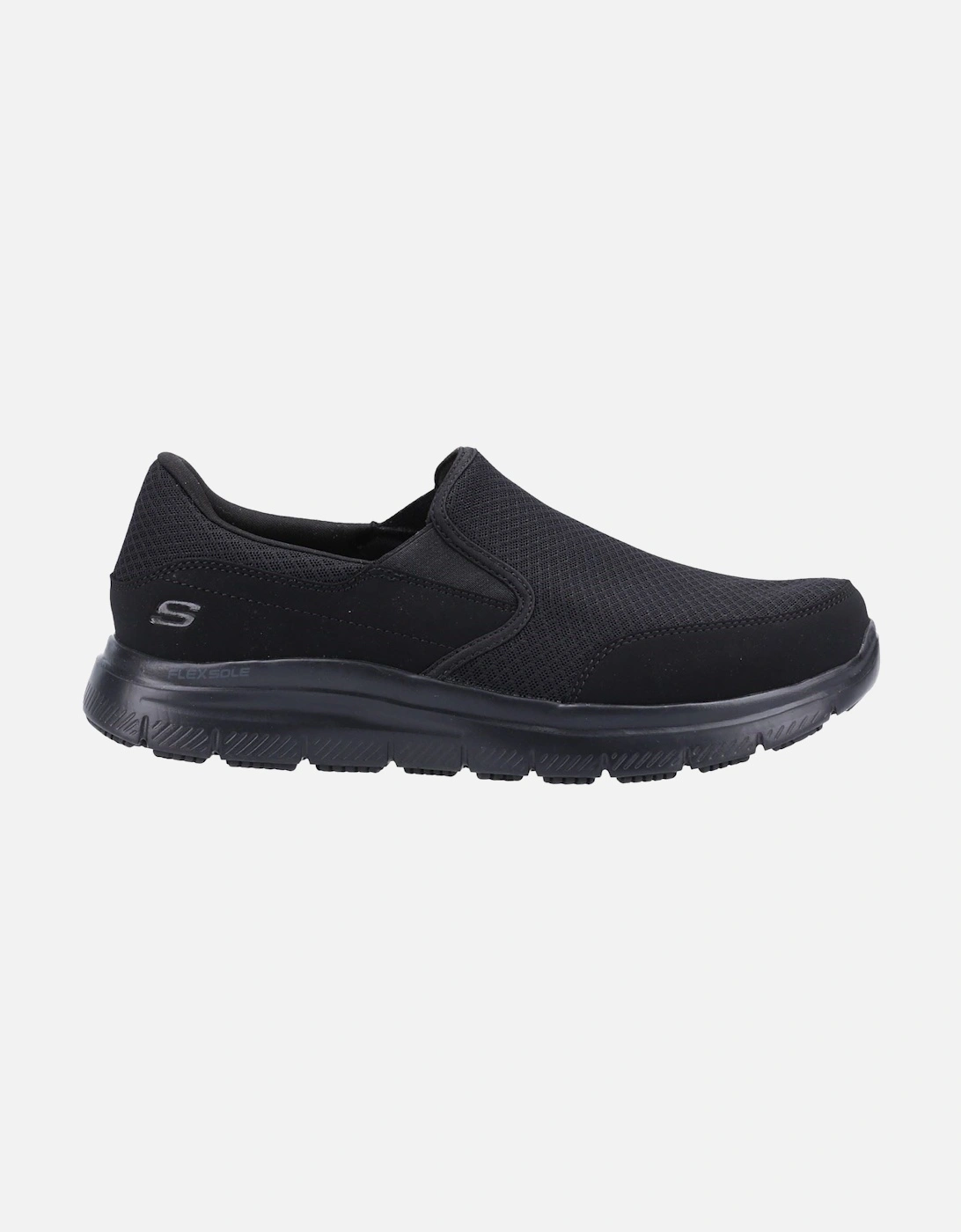McAllen Wide Textile Men's Black Safety Trainers