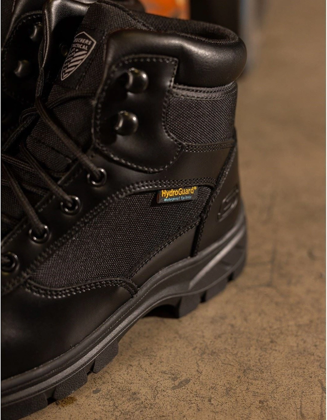 Wascana Benen WP Tactical Leather Men's Black Safety Boots