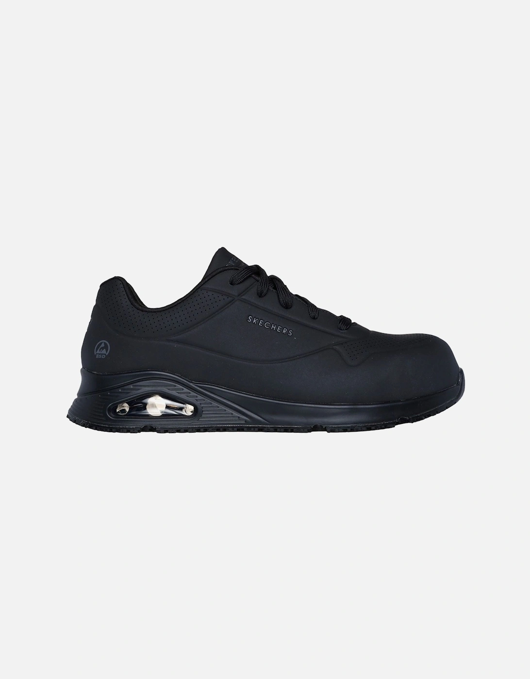 Uno SR - Doltin Durabuck Men's Black Safety Trainers