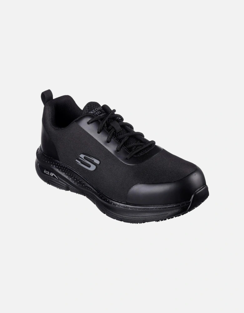 Arch Fit SR Ringstap Textile Men's Black Safety Trainers