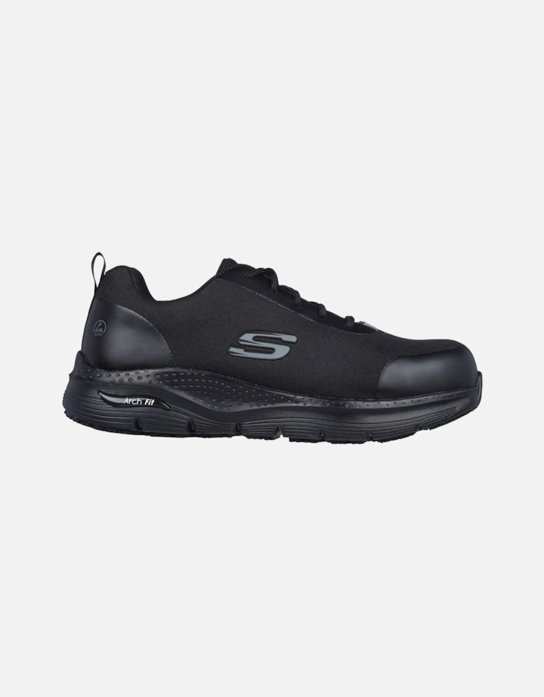 Arch Fit SR Ringstap Textile Men's Black Safety Trainers