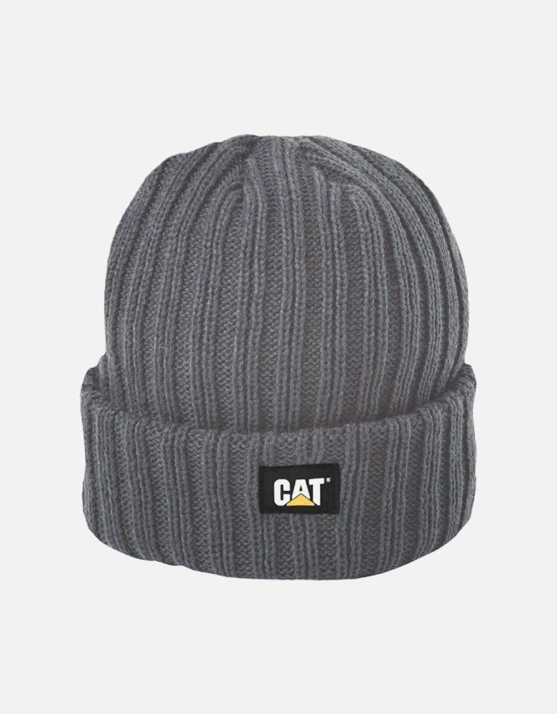 Rib Watch Unisex Adults's Grey Beanie Hat