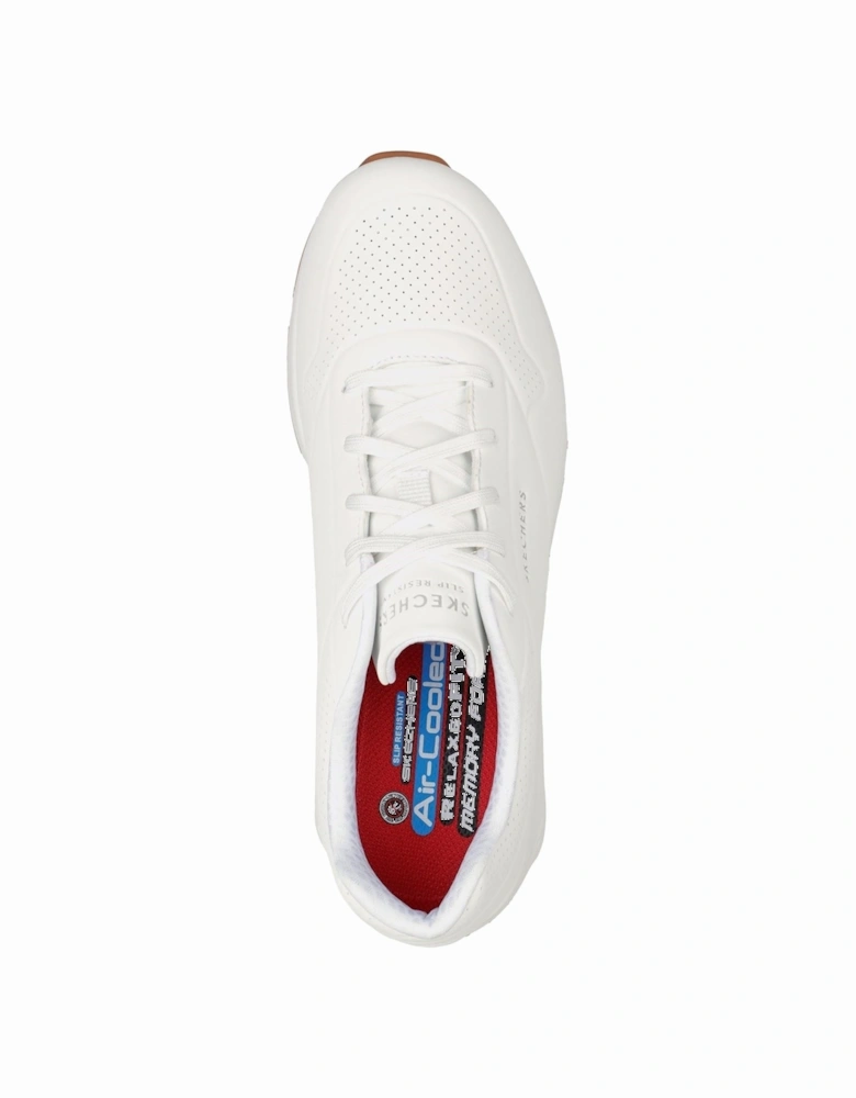 Work Relaxed Fit: Uno SR - Sutal Men's White Safety Trainers