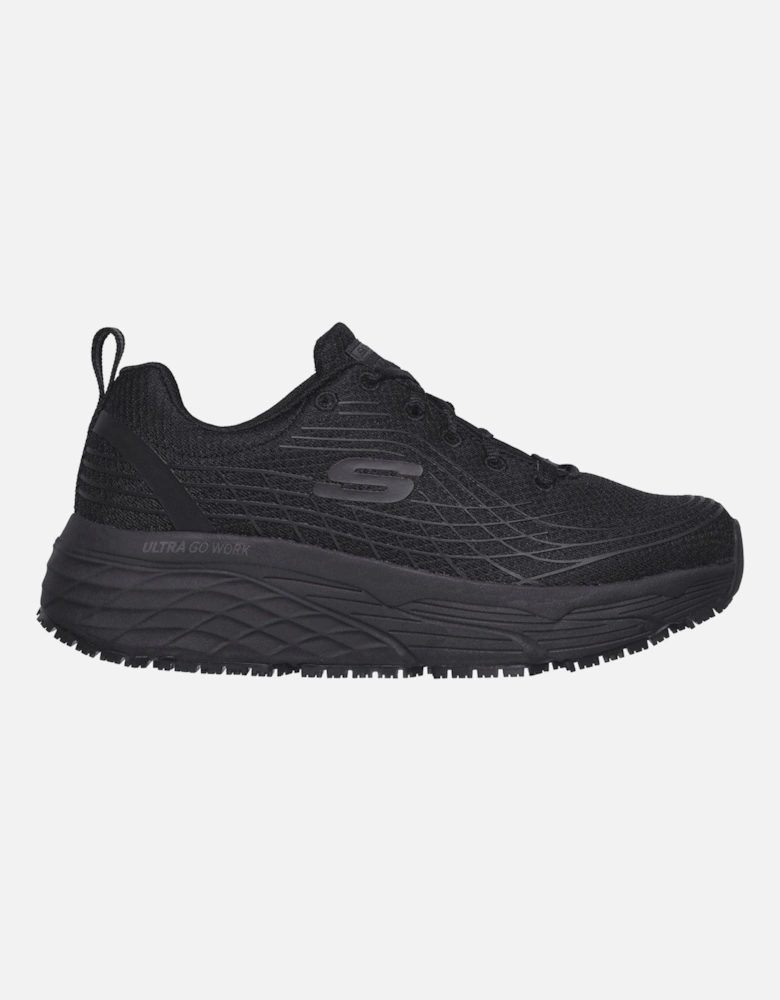 Max Cushioning Elite Sr Textile Women's Black Safety Trainers
