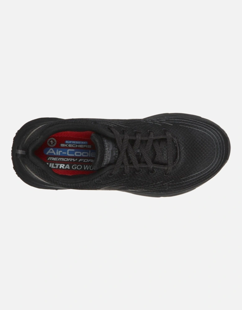 Max Cushioning Elite Sr Textile Women's Black Safety Trainers