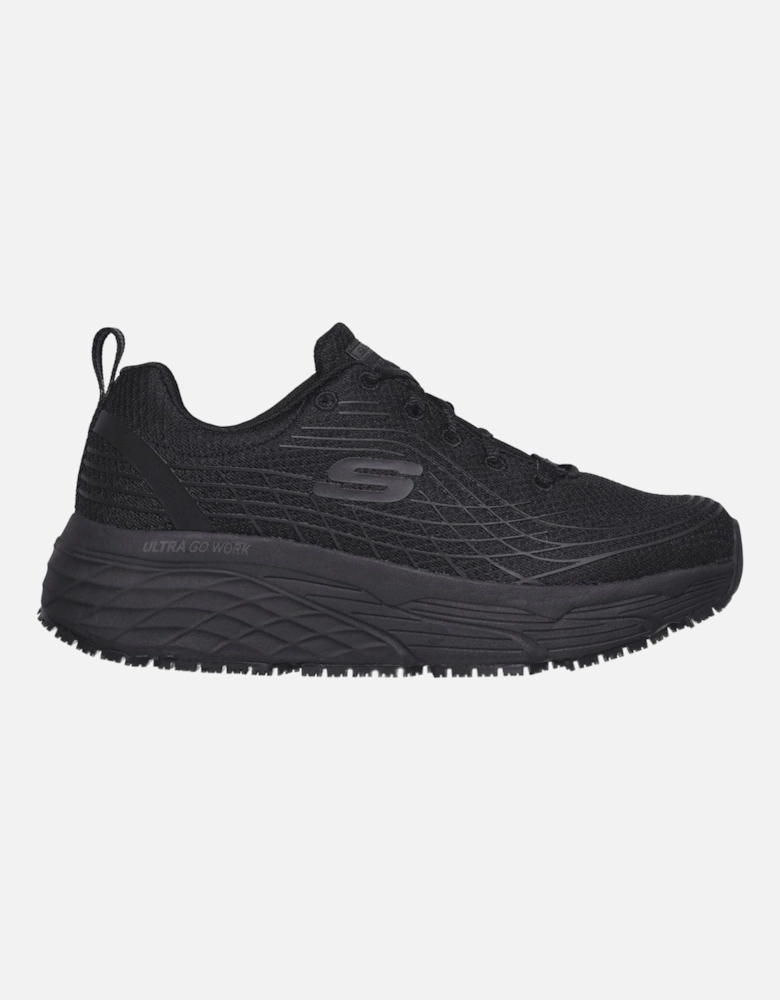 Max Cushioning Elite Sr Textile Women's Black Safety Trainers