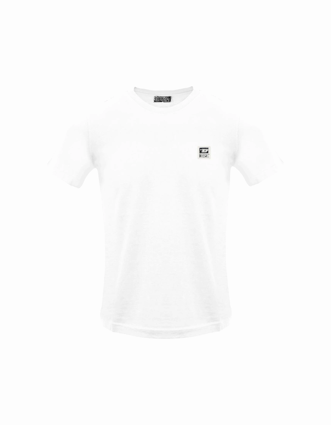 Small Patch Logo Bright White T-Shirt, 3 of 2