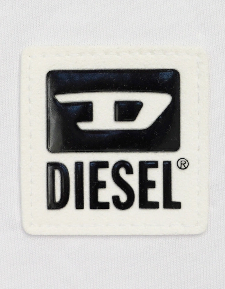 Small Patch Logo Bright White T-Shirt