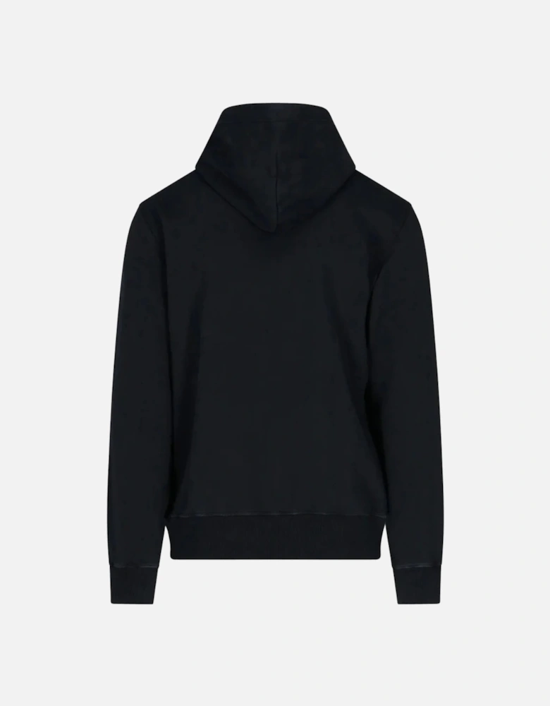 Arrow Logo Black Caviar Hoodie