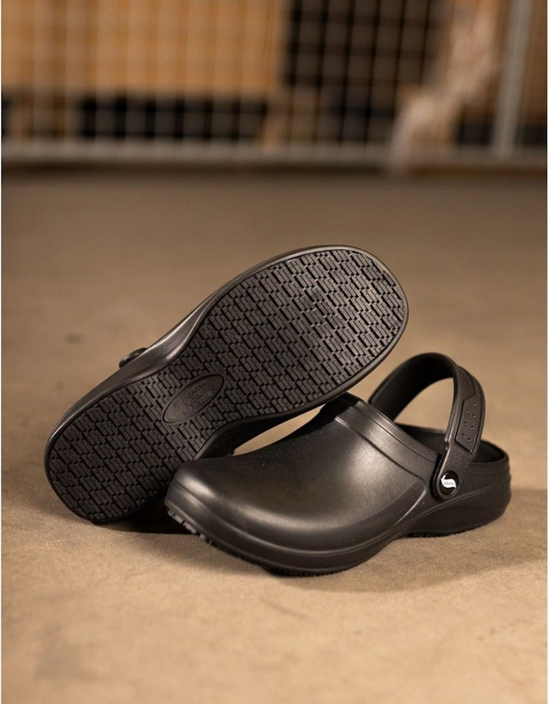 Riverbound Men's Black Clogs