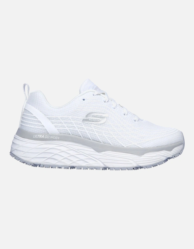 Max Cushioning Elite Sr Textile Women's White Safety Trainers