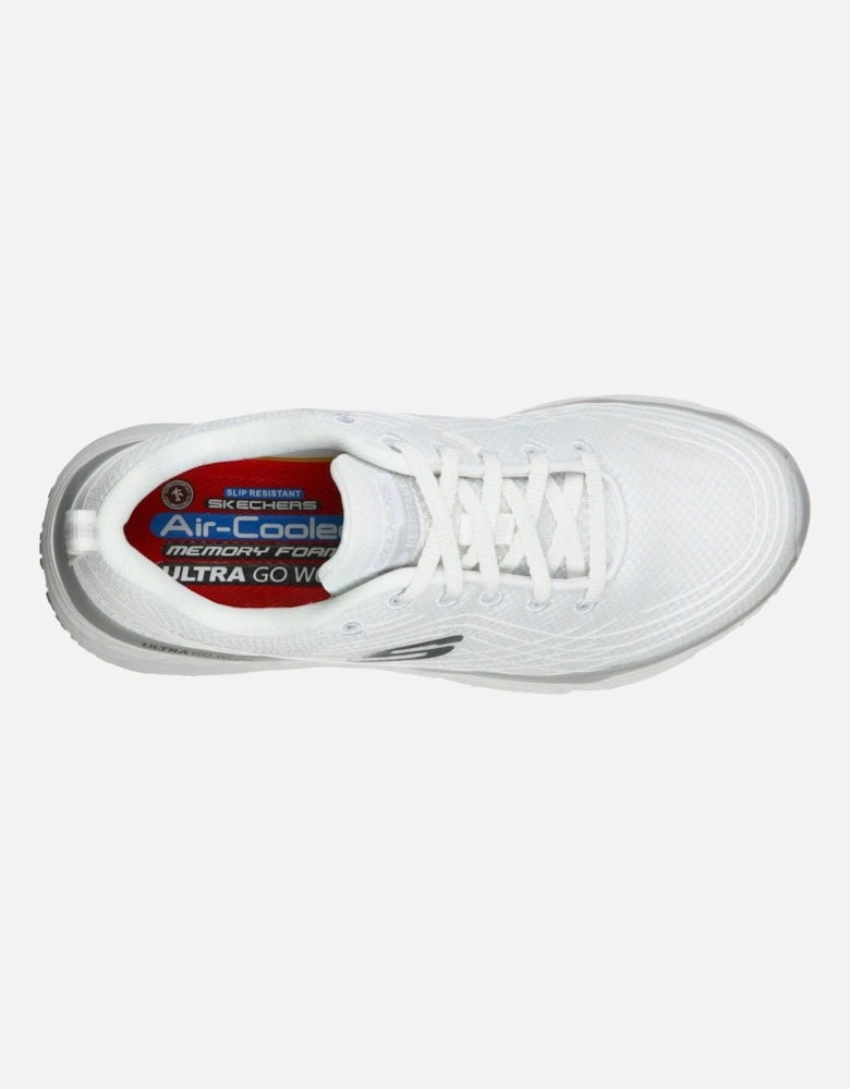 Max Cushioning Elite Sr Textile Women's White Safety Trainers