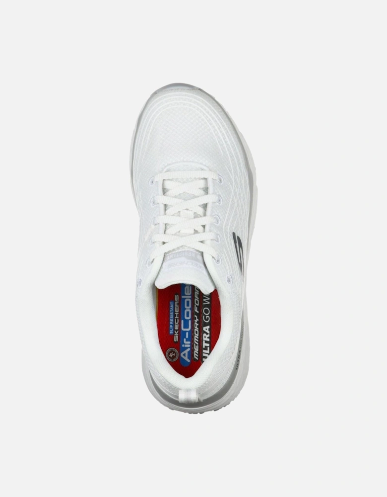 Max Cushioning Elite Sr Textile Women's White Safety Trainers