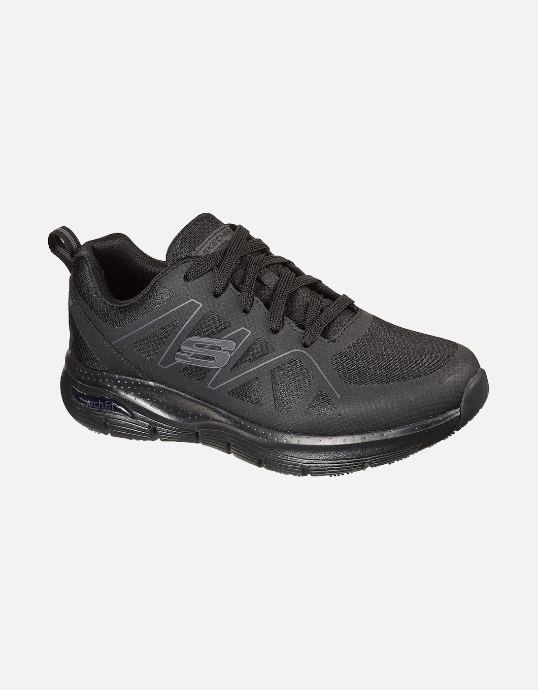 Arch Fit SR Axtell Polyester Men's Black Safety Trainers, 10 of 9