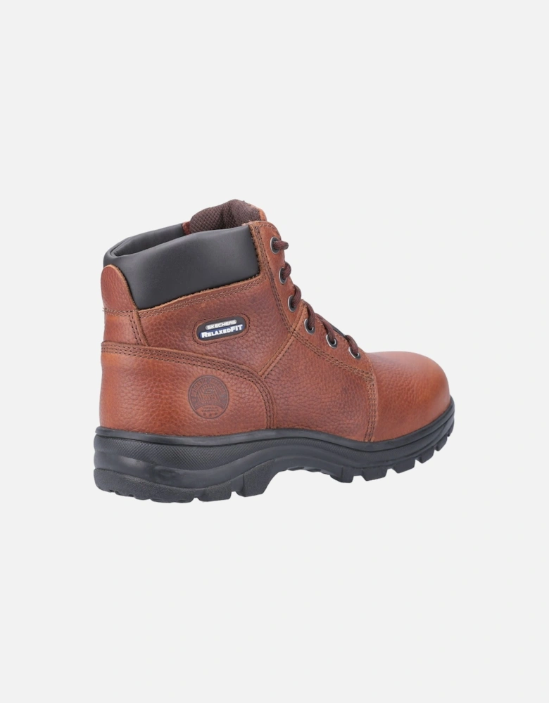 Workshire Leather Men's Brown Safety Boots