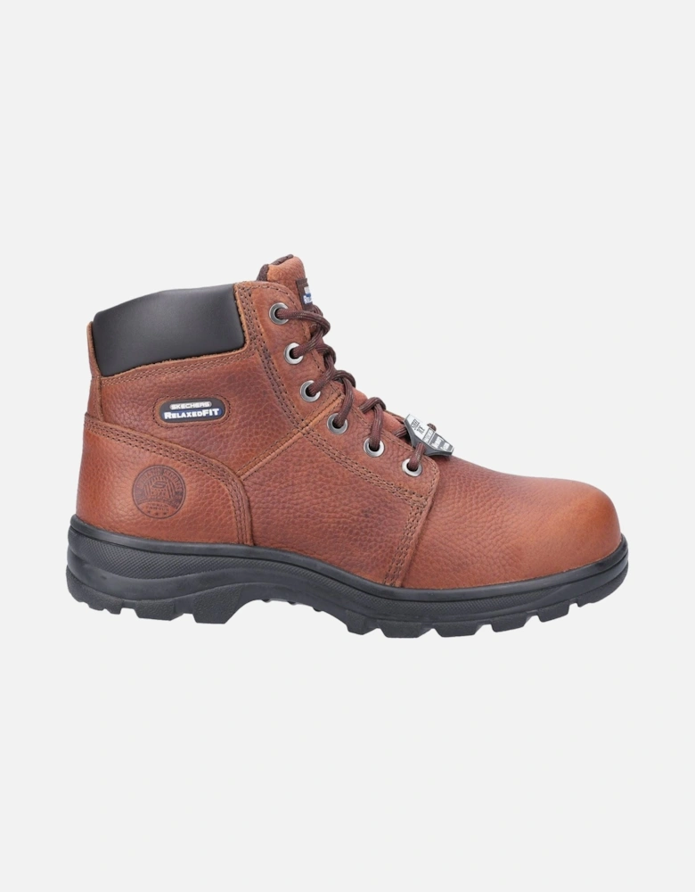 Workshire Leather Men's Brown Safety Boots