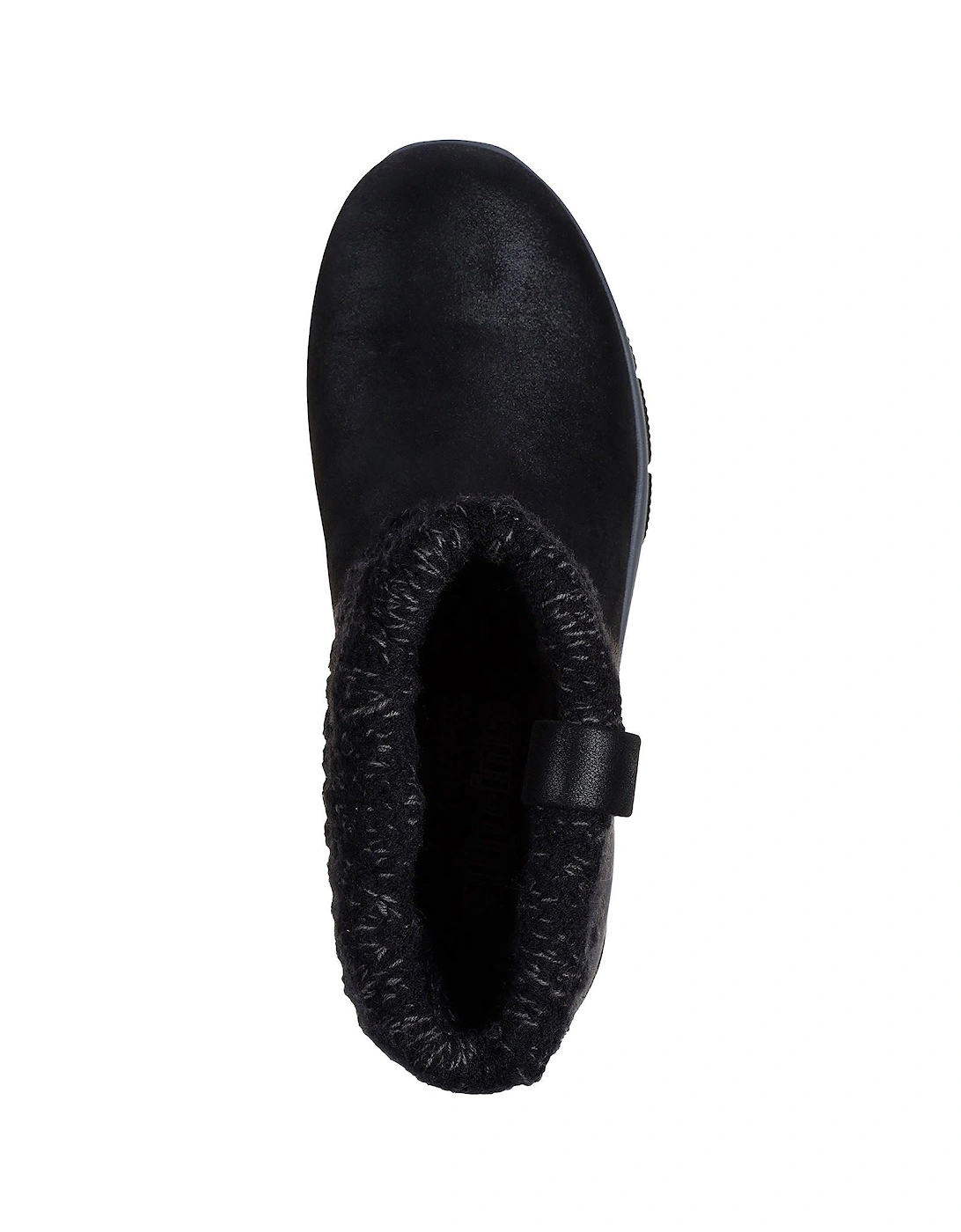 Easy Going Cozy Weather 2 Textile Women's Black Winter Ankle Boots