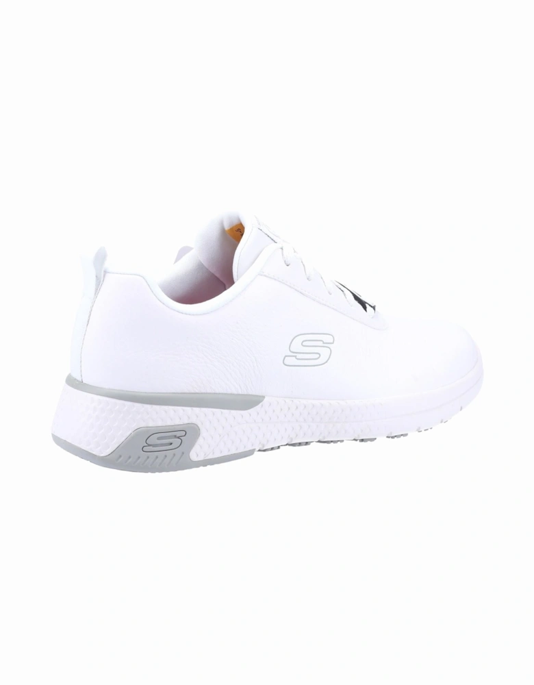 Marsing Gmina Leather Women's White Safety Trainers