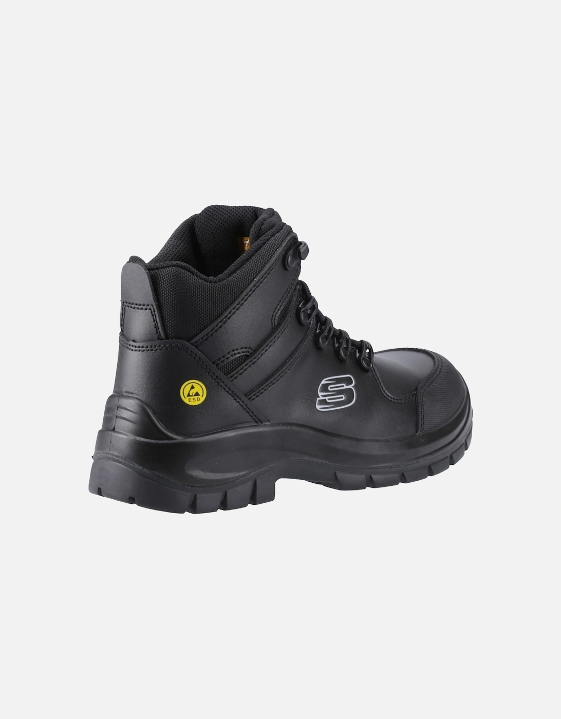 Trophus Kilram Leather Men's Black Safety Boots