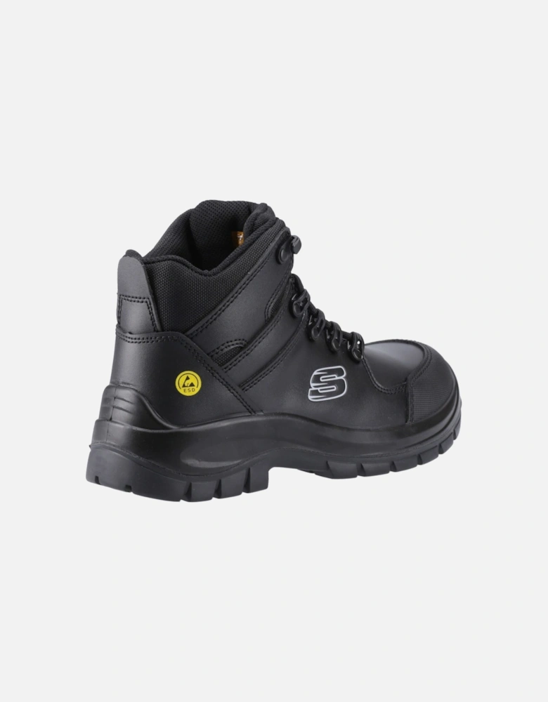 Trophus Kilram Leather Men's Black Safety Boots