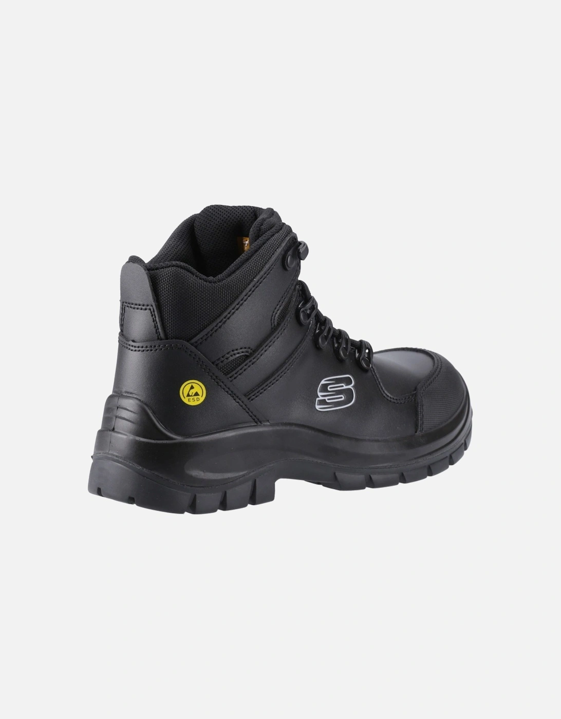 Trophus Kilram Leather Men's Black Safety Boots