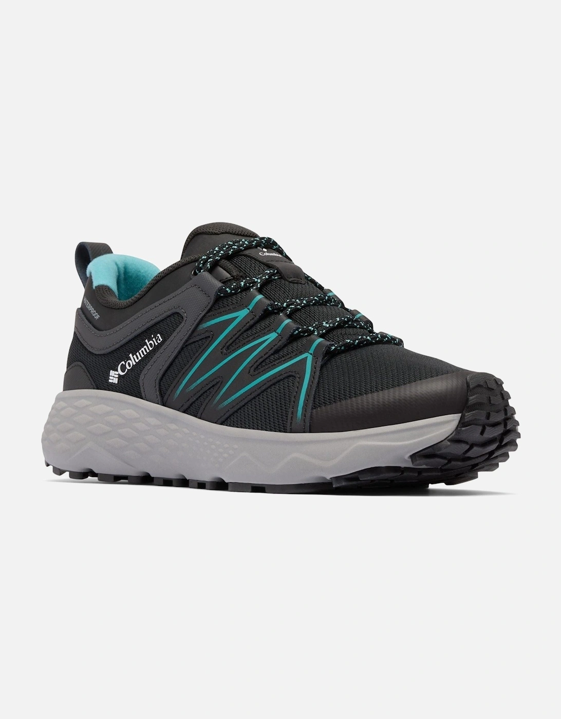 Peakfreak Roam Waterproof Polyester Women's Black/Teal Hiking Boots, 8 of 7