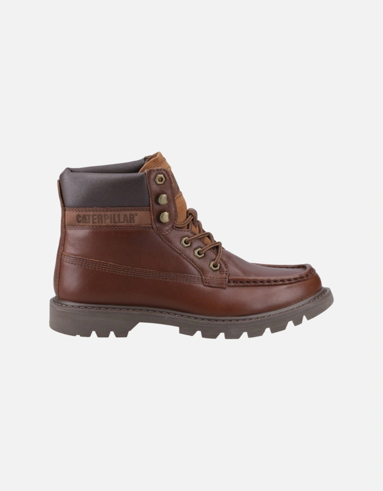CAT Lifestyle Colorado Moc Toe Leather Men's Nuthatch Ankle Boots