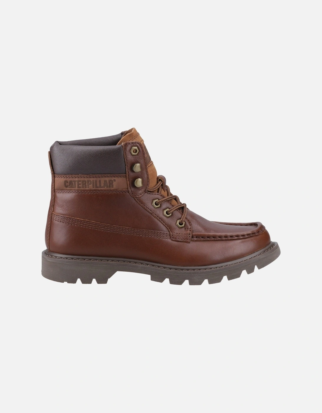 CAT Lifestyle Colorado Moc Toe Leather Men's Nuthatch Ankle Boots