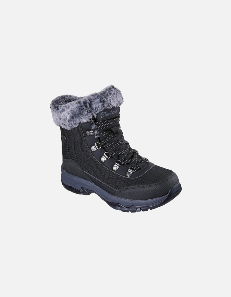 Trego Stormie Women's Black Winter Ankle Boots