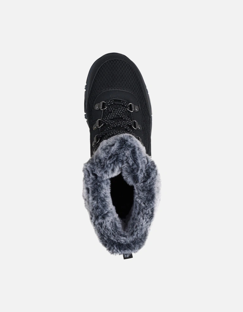 Trego Stormie Women's Black Winter Ankle Boots