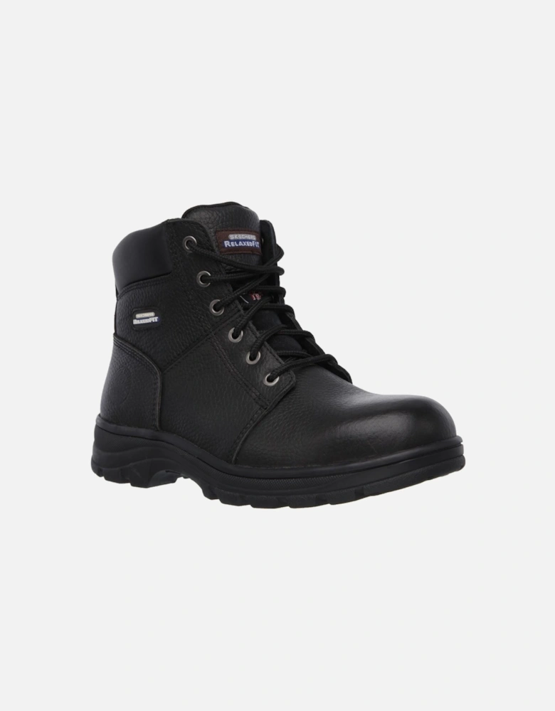 Workshire Leather Men's Black Safety Boots