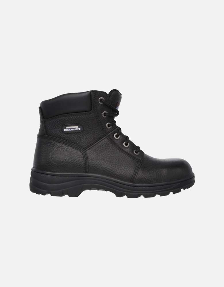 Workshire Leather Men's Black Safety Boots