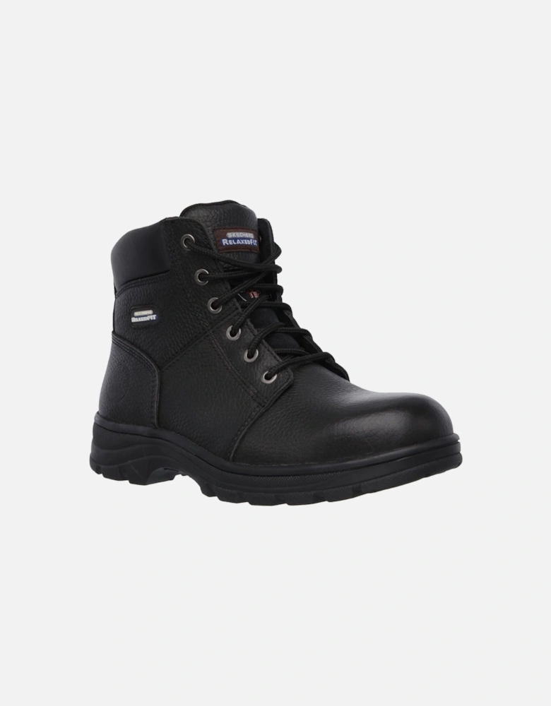 Workshire Leather Men's Black Safety Boots