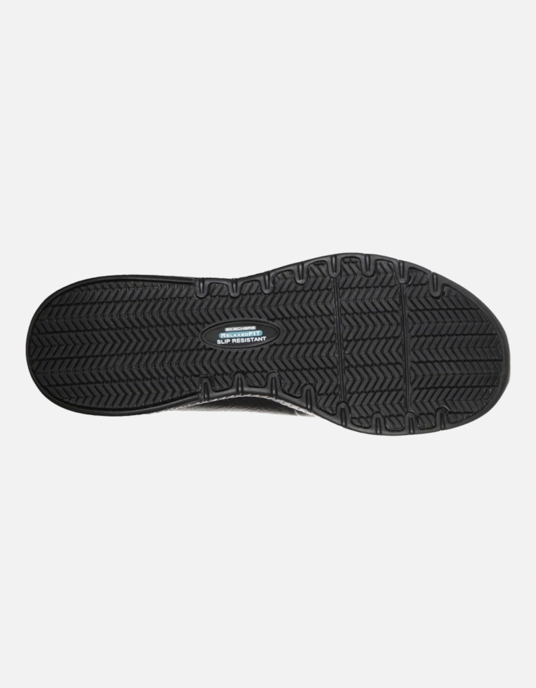 Marsing Gmina Leather Women's Black Safety Trainers