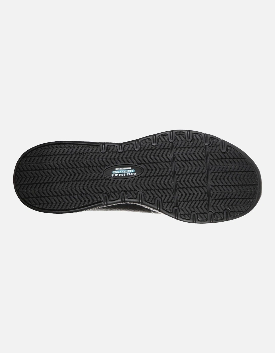 Marsing Gmina Leather Women's Black Safety Trainers