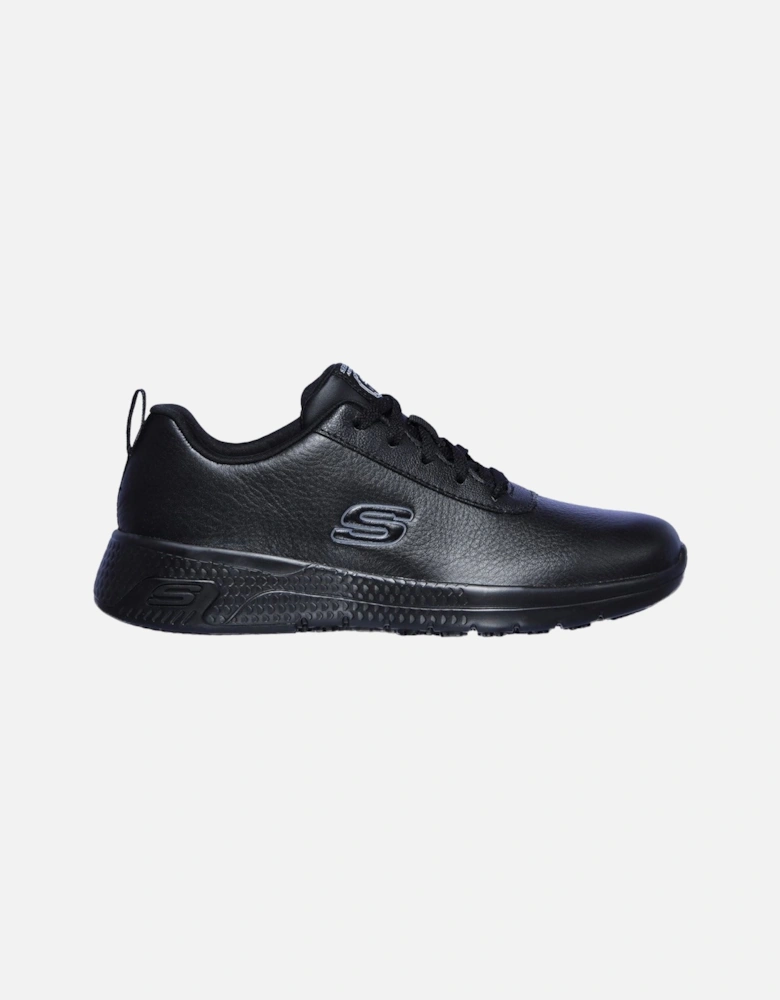 Marsing Gmina Leather Women's Black Safety Trainers
